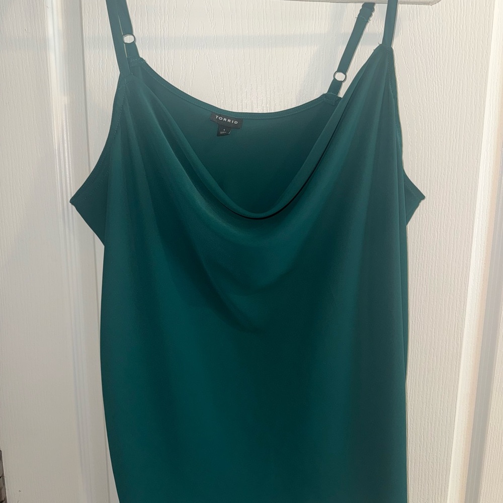 Torrid Deep Green Camisole Top